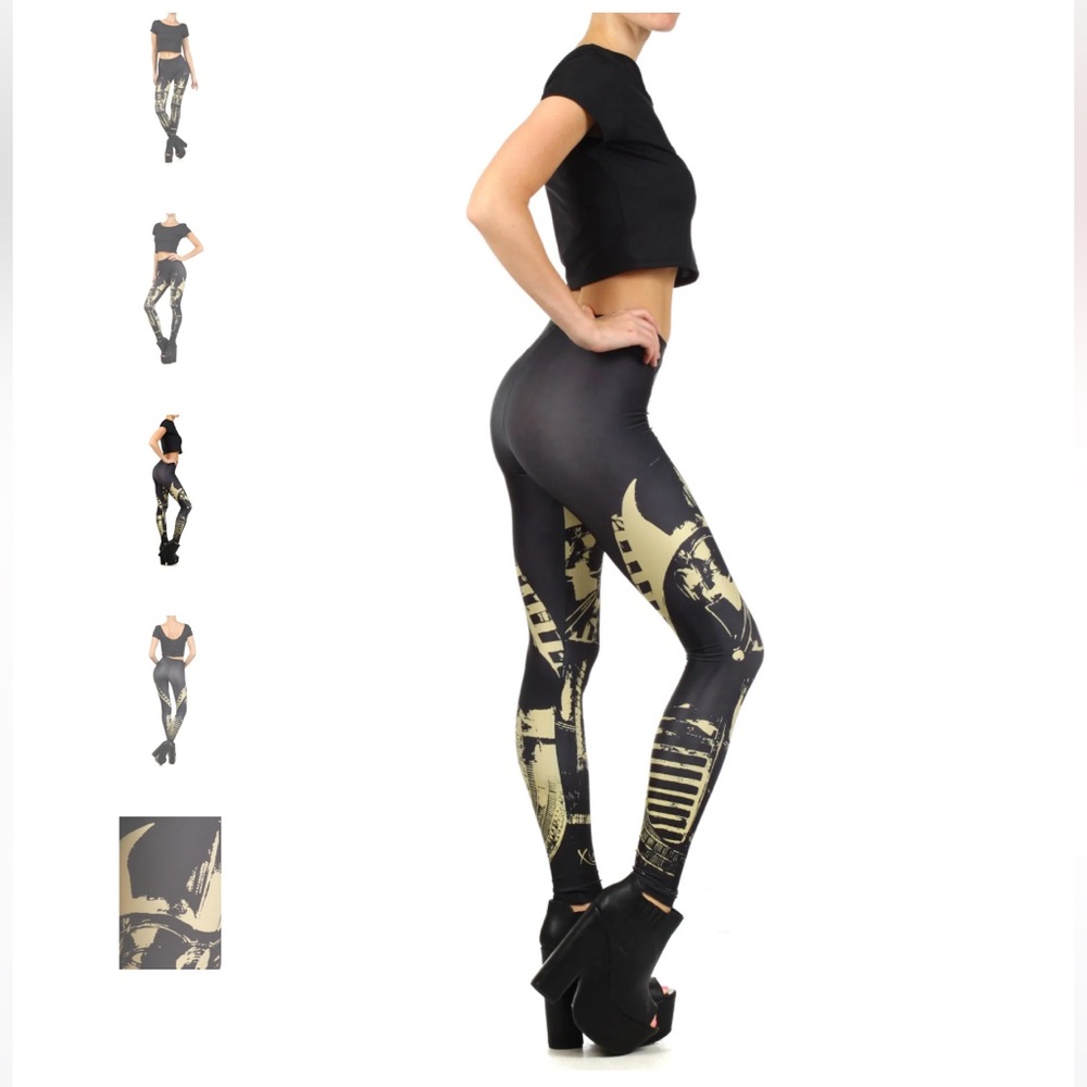 Poprageous Darth Tut Leggings